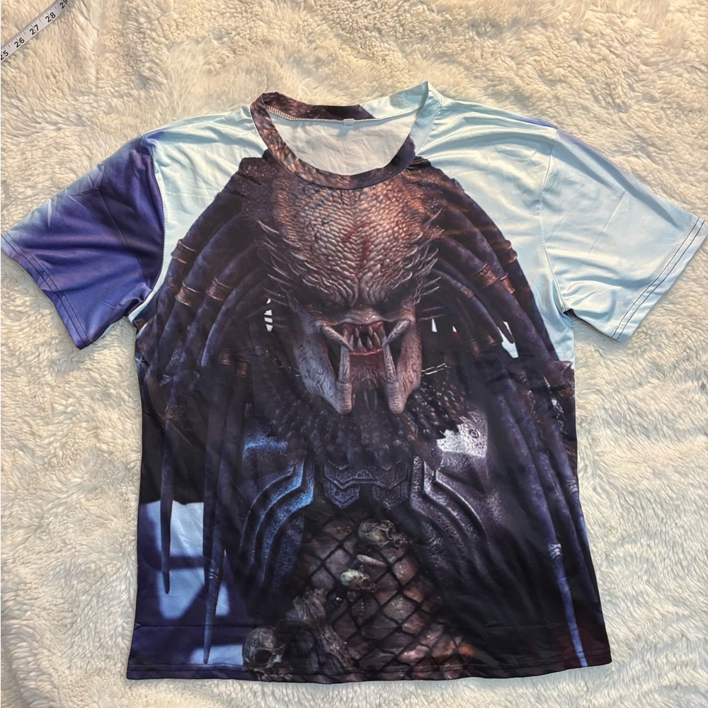 3XL Graphic Multicolor Predator Tee